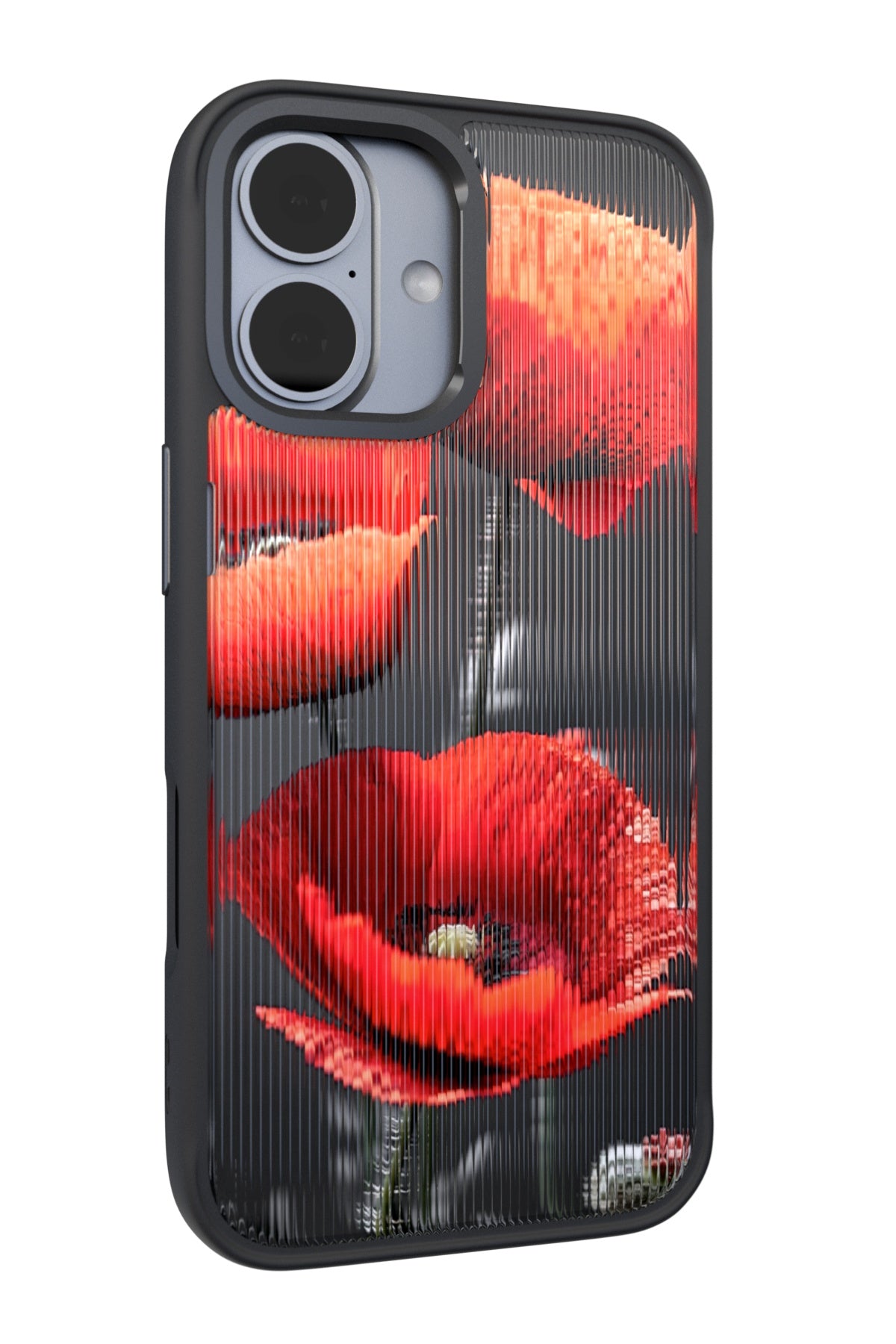 Poppy Black Backplate + Black Case for iPhone 17