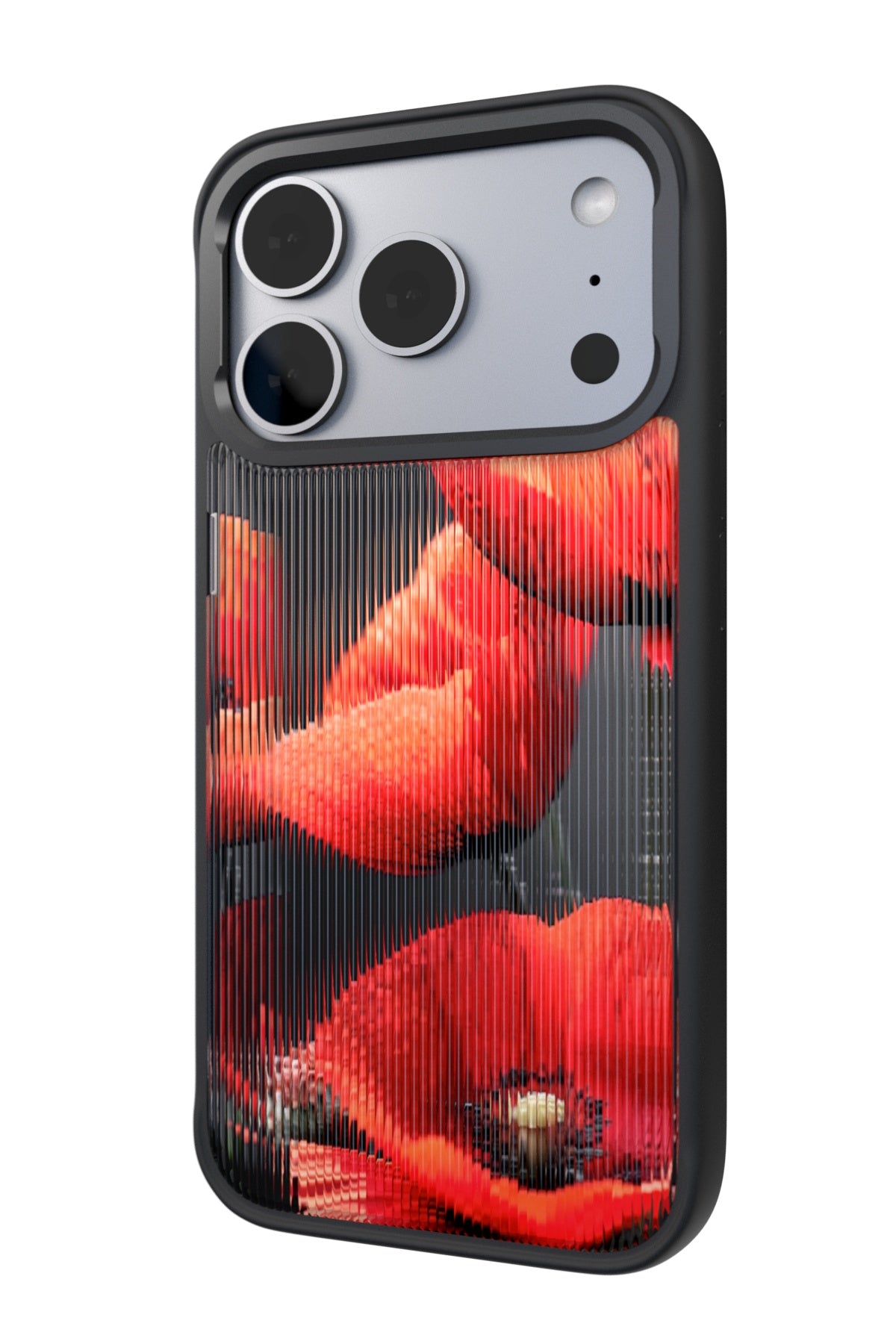 Poppy Black Backplate + Black Case for iPhone 17 Pro