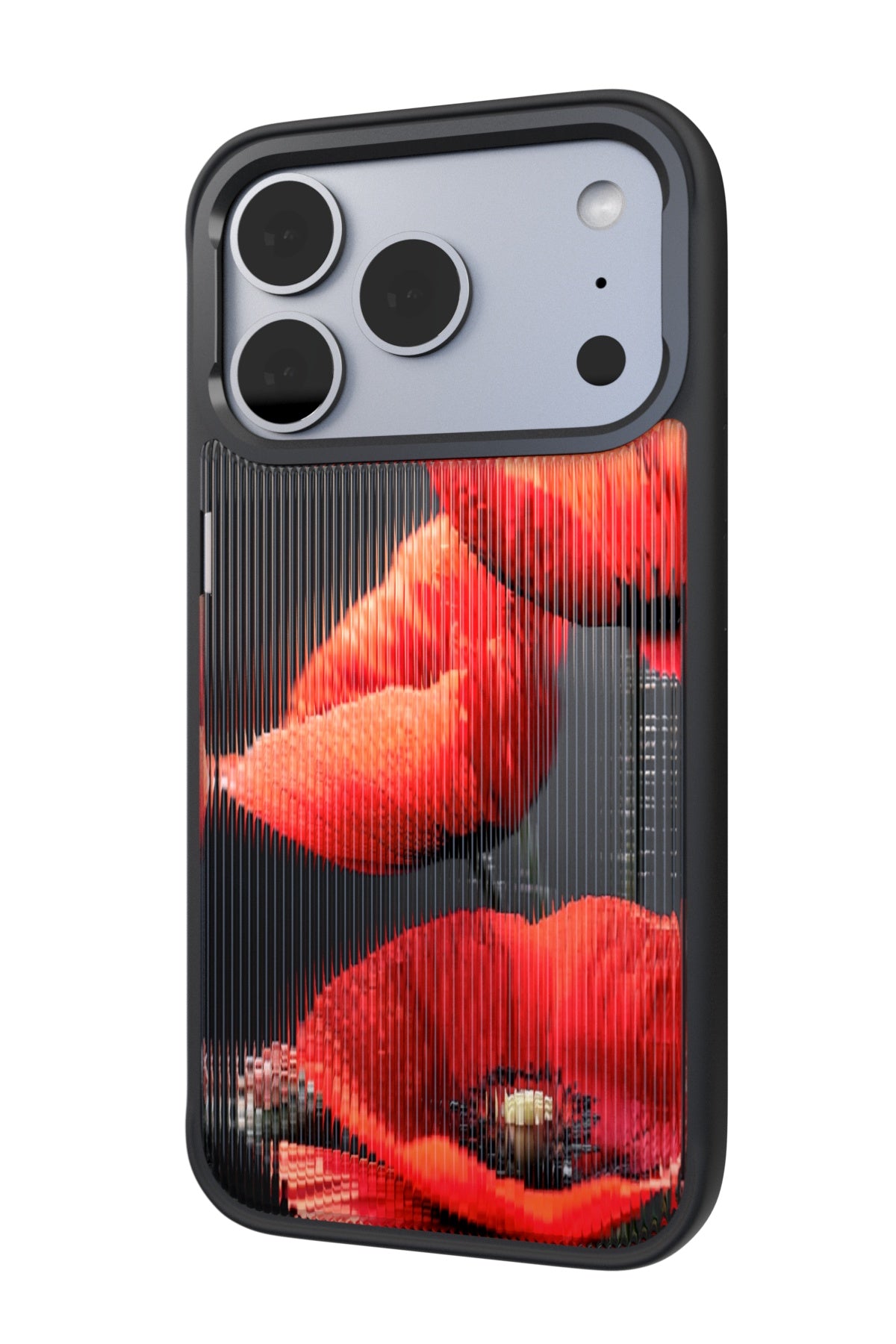 Poppy Black Backplate + Black Case for iPhone 17 Pro
