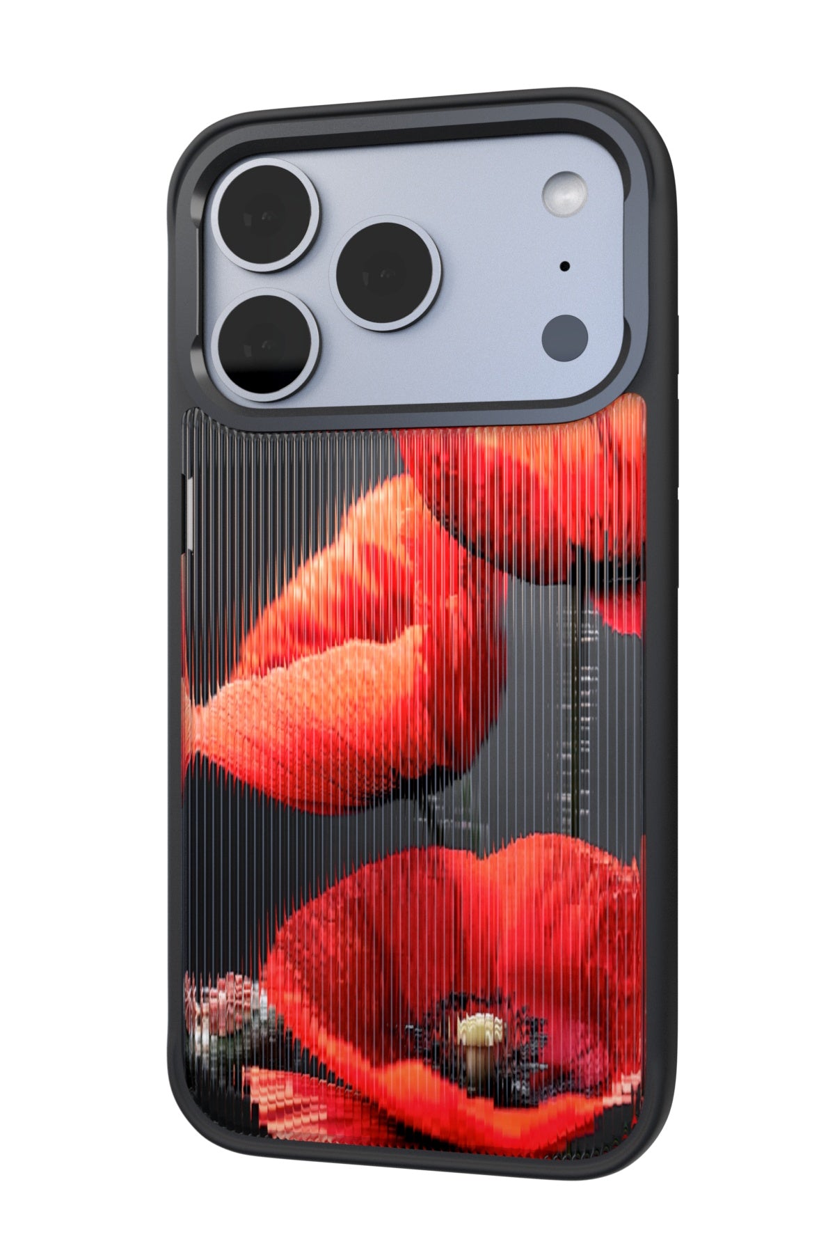 Poppy Black Backplate + Black Case for iPhone 17 Pro