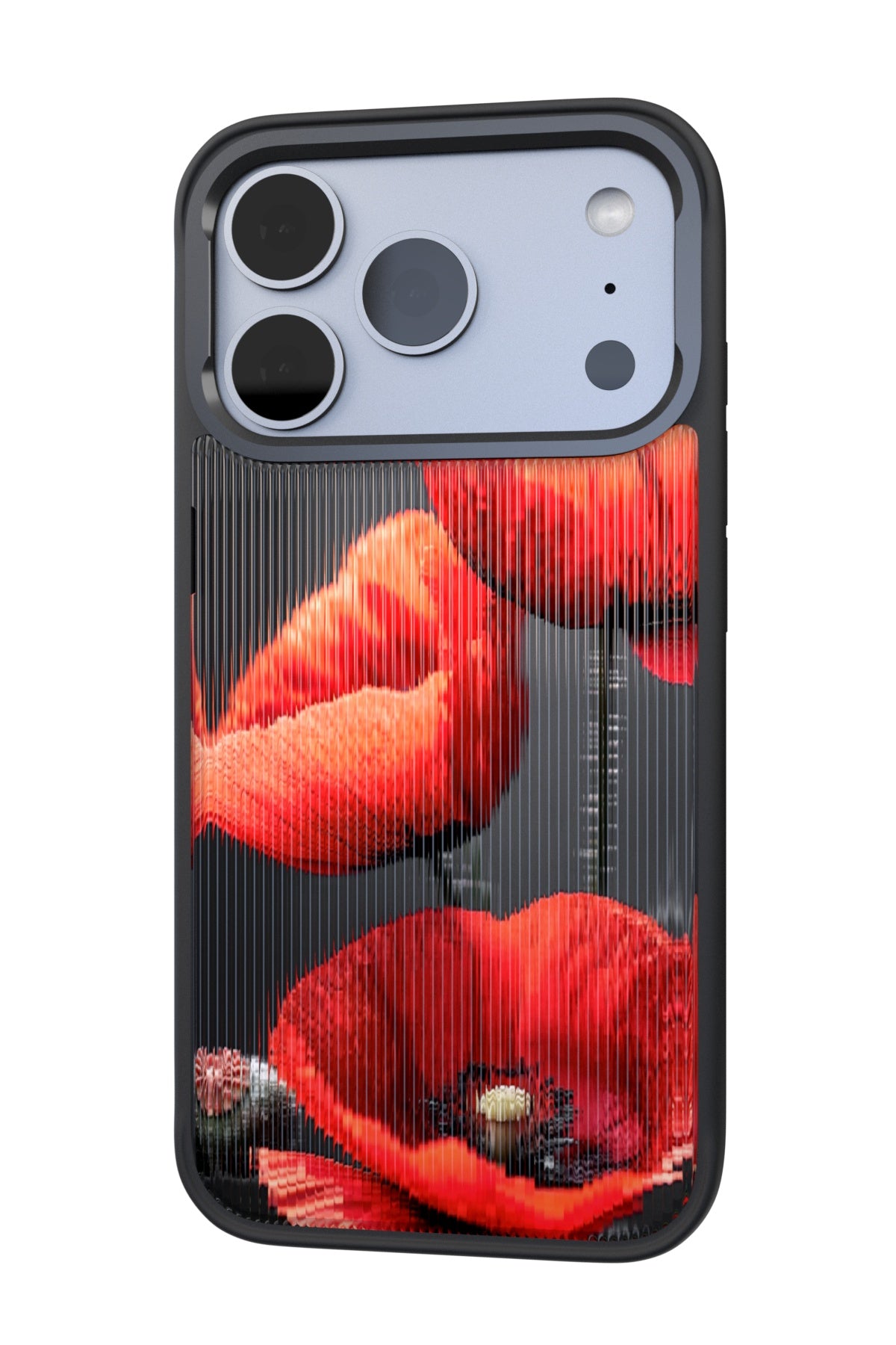 Poppy Black Backplate + Black Case for iPhone 17 Pro