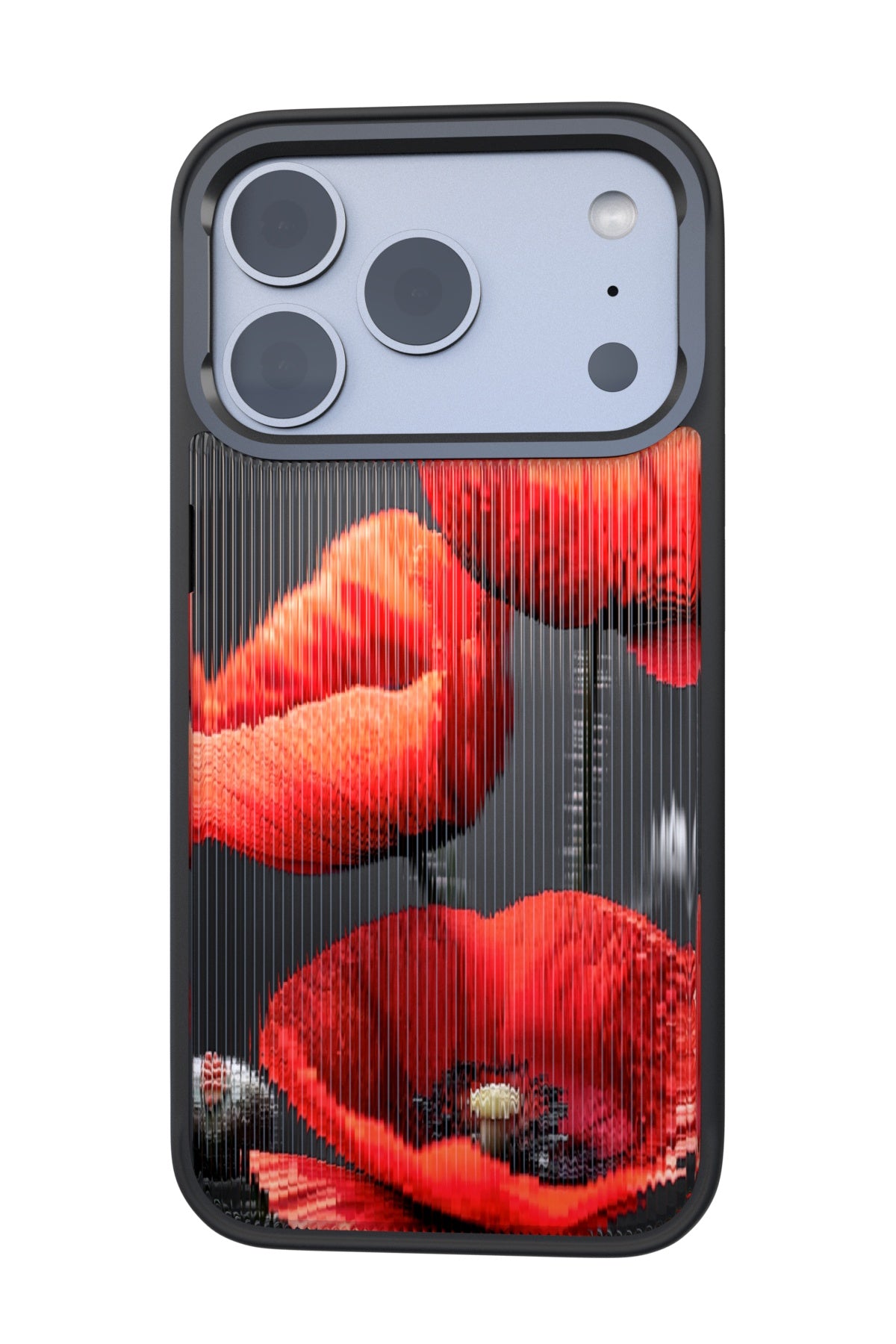 Poppy Black Backplate + Black Case for iPhone 17 Pro