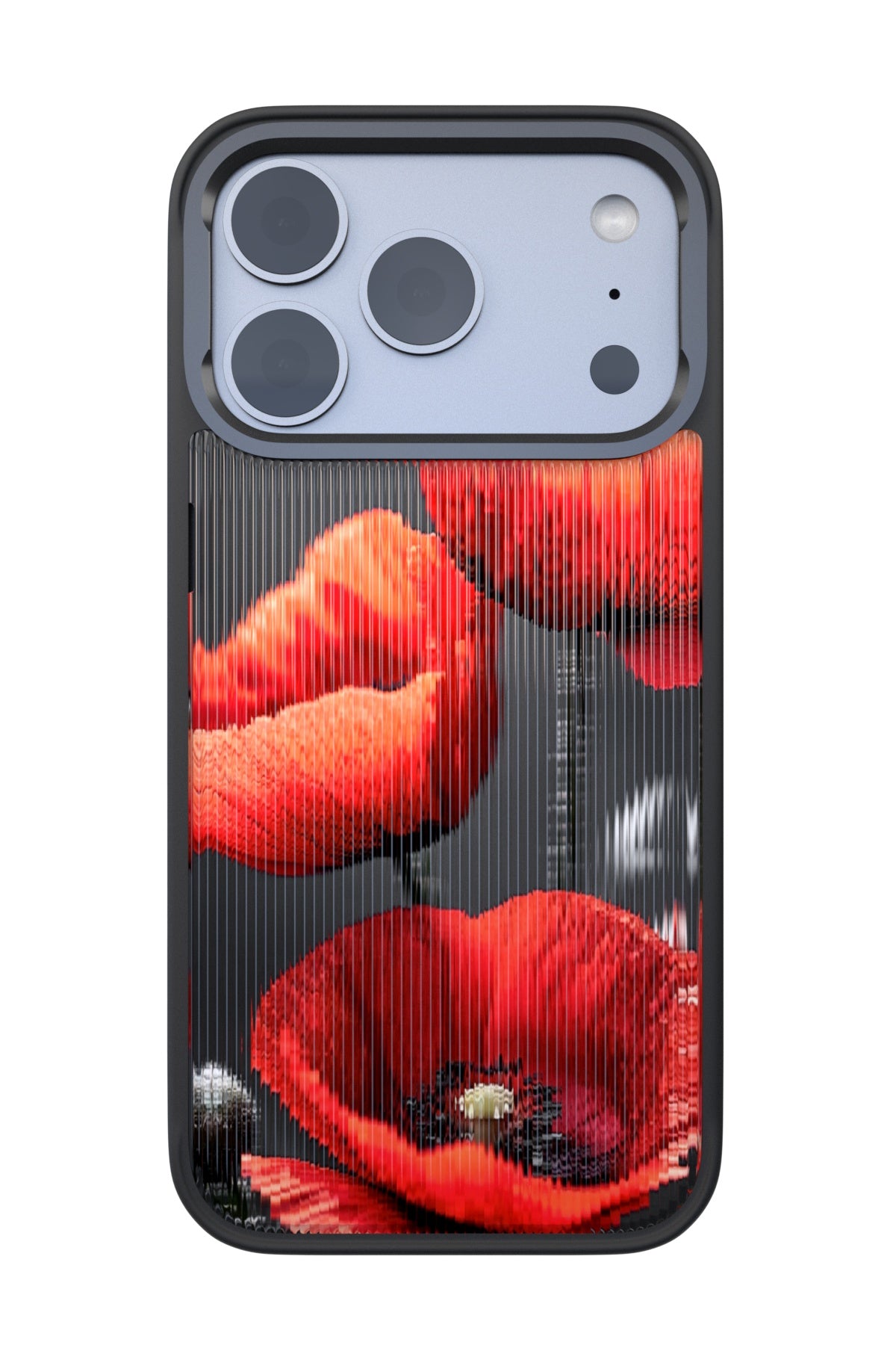 Poppy Black Backplate + Black Case for iPhone 17 Pro