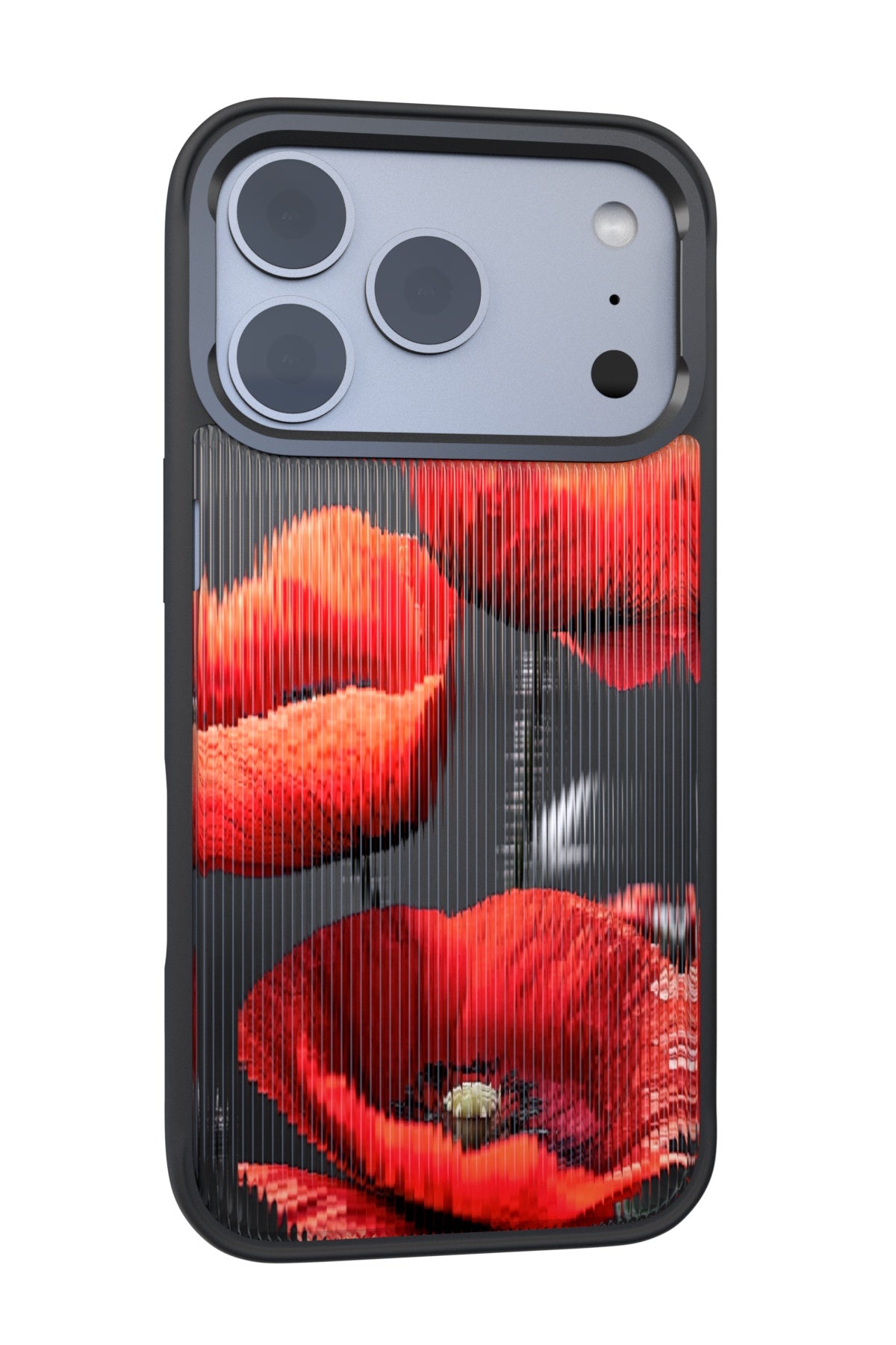 Poppy Black Backplate + Black Case for iPhone 17 Pro