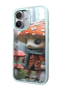 Rainy the Scholar Backplate + Teal Case for iPhone 16
