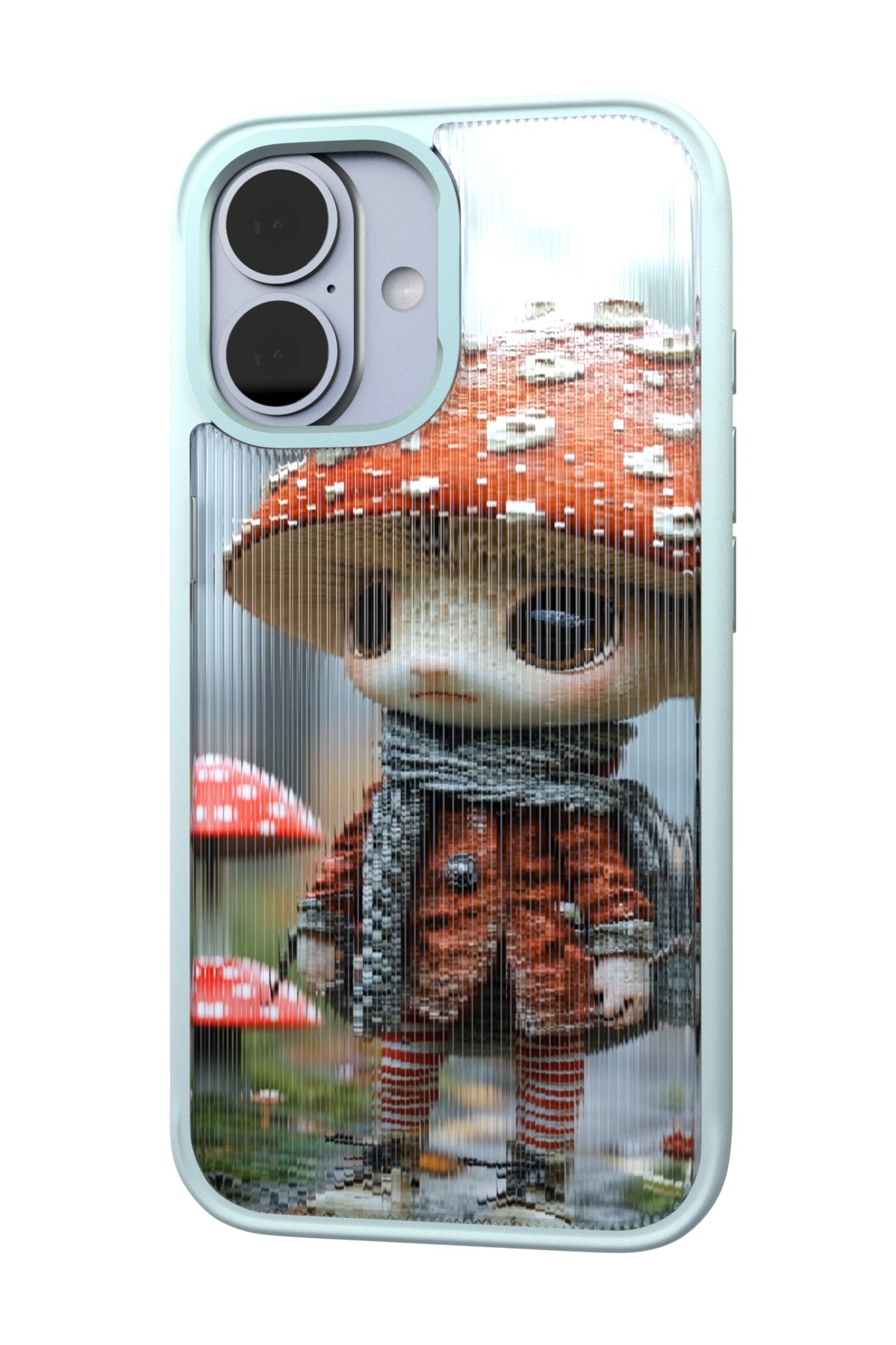 Rainy the Scholar Backplate + Teal Case for iPhone 16