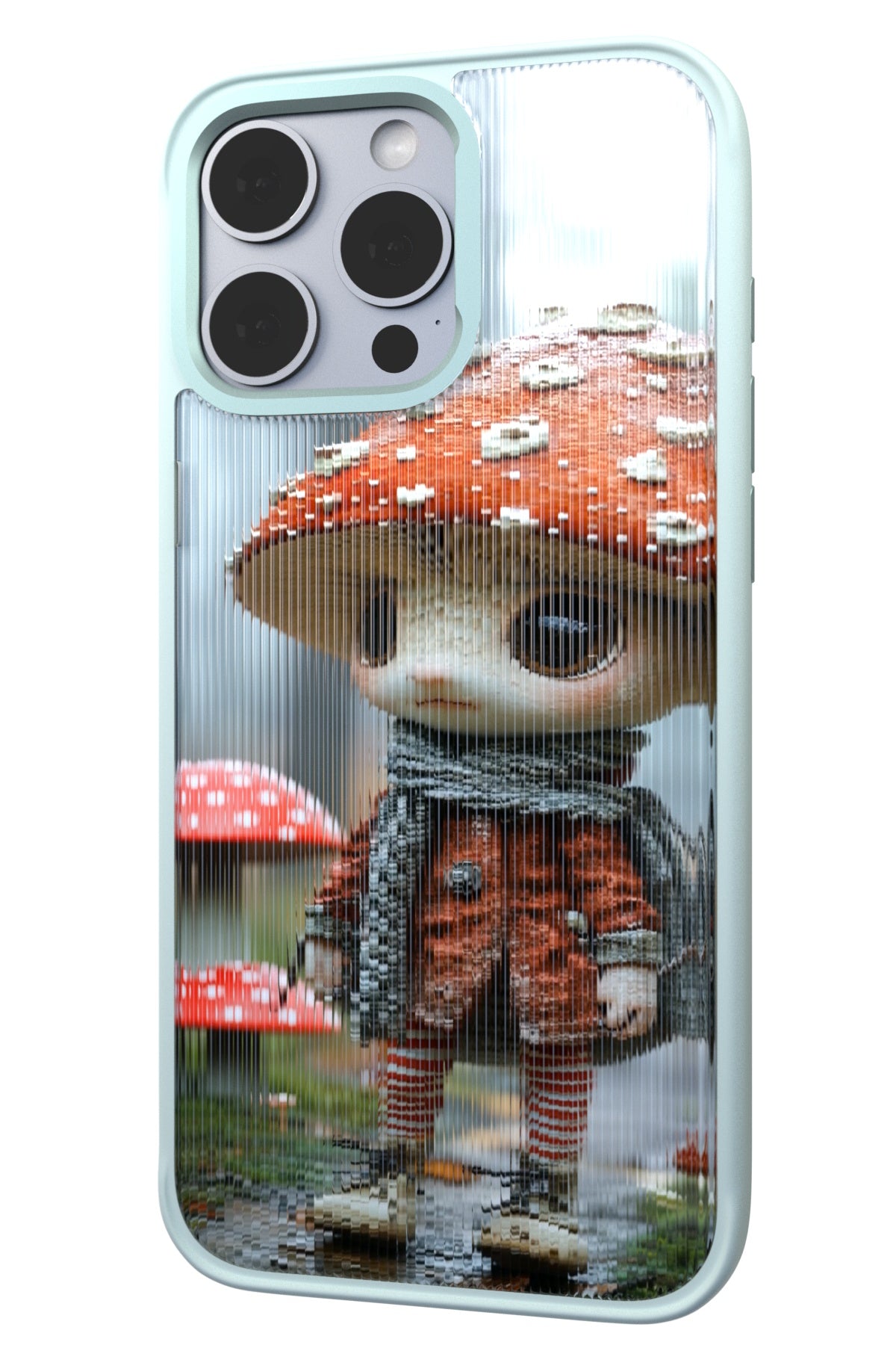 Rainy the Scholar Backplate + Teal Case for iPhone 16 Pro Max