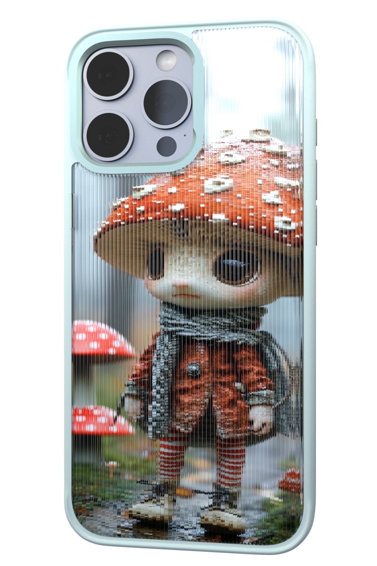 Rainy the Scholar Backplate + Teal Case for iPhone 16 Pro Max