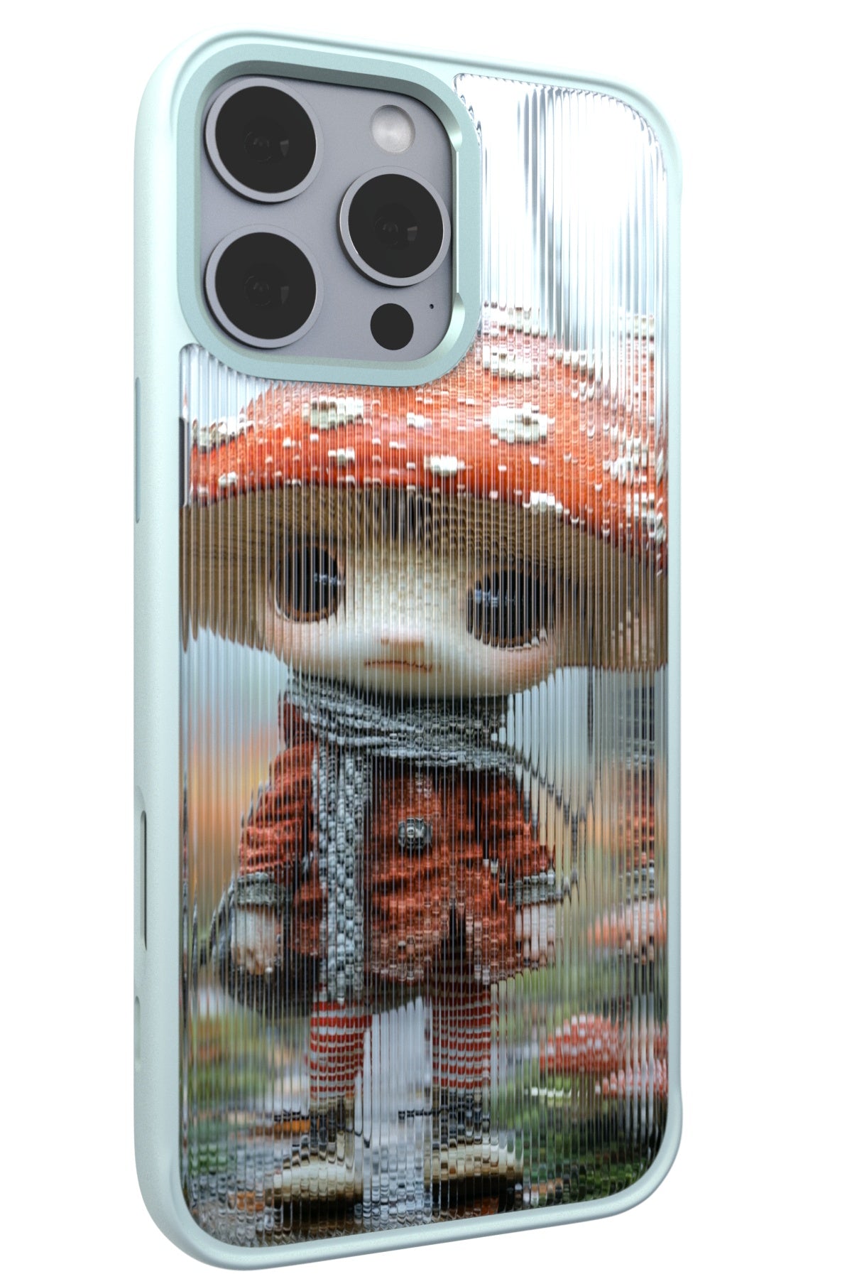 Rainy the Scholar Backplate + Teal Case for iPhone 16 Pro Max