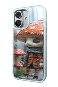 Rainy the Scholar Backplate + Teal Case for iPhone 17
