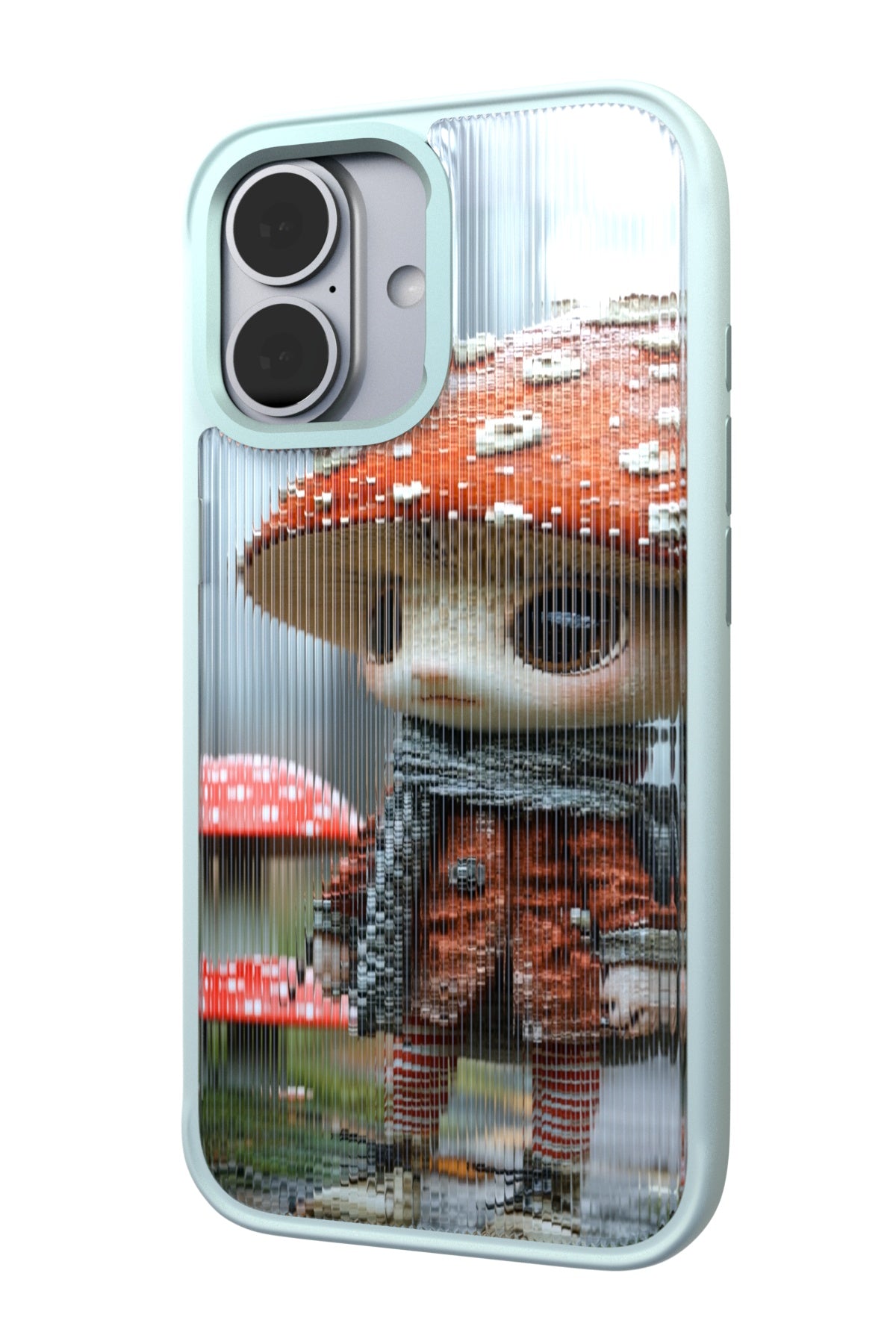 Rainy the Scholar Backplate + Teal Case for iPhone 17