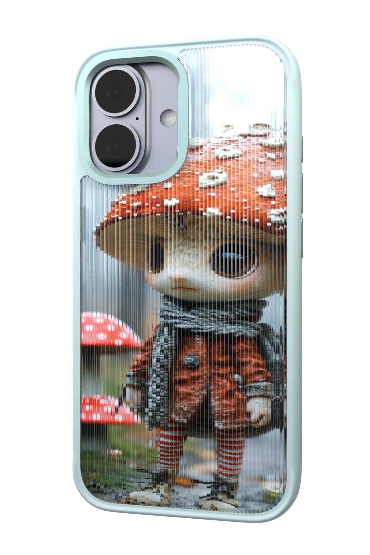 Rainy the Scholar Backplate + Teal Case for iPhone 17
