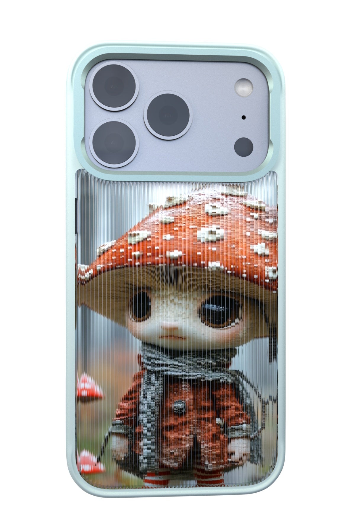 Rainy the Scholar Backplate + Teal Case for iPhone 17 Pro