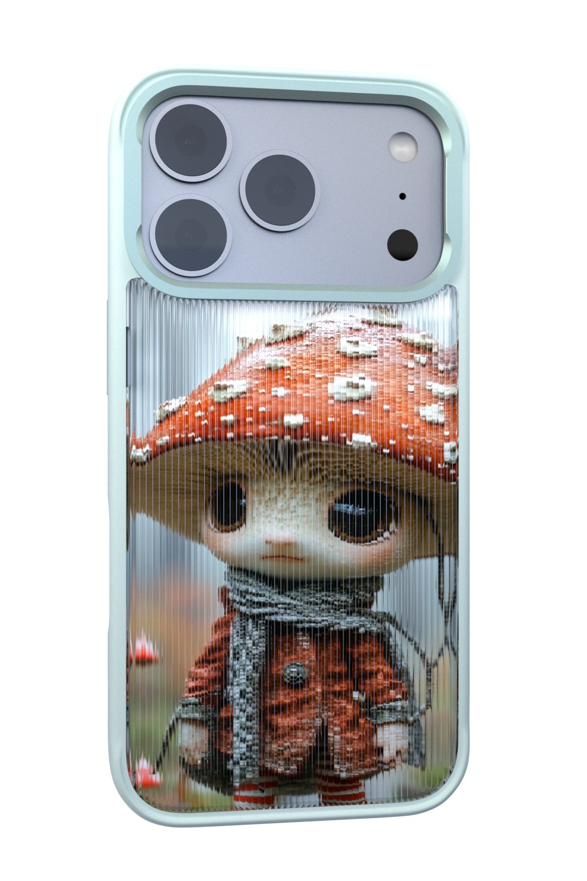 Rainy the Scholar Backplate + Teal Case for iPhone 17 Pro