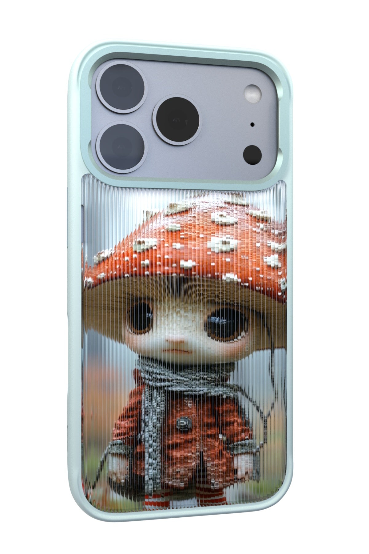 Rainy the Scholar Backplate + Teal Case for iPhone 17 Pro