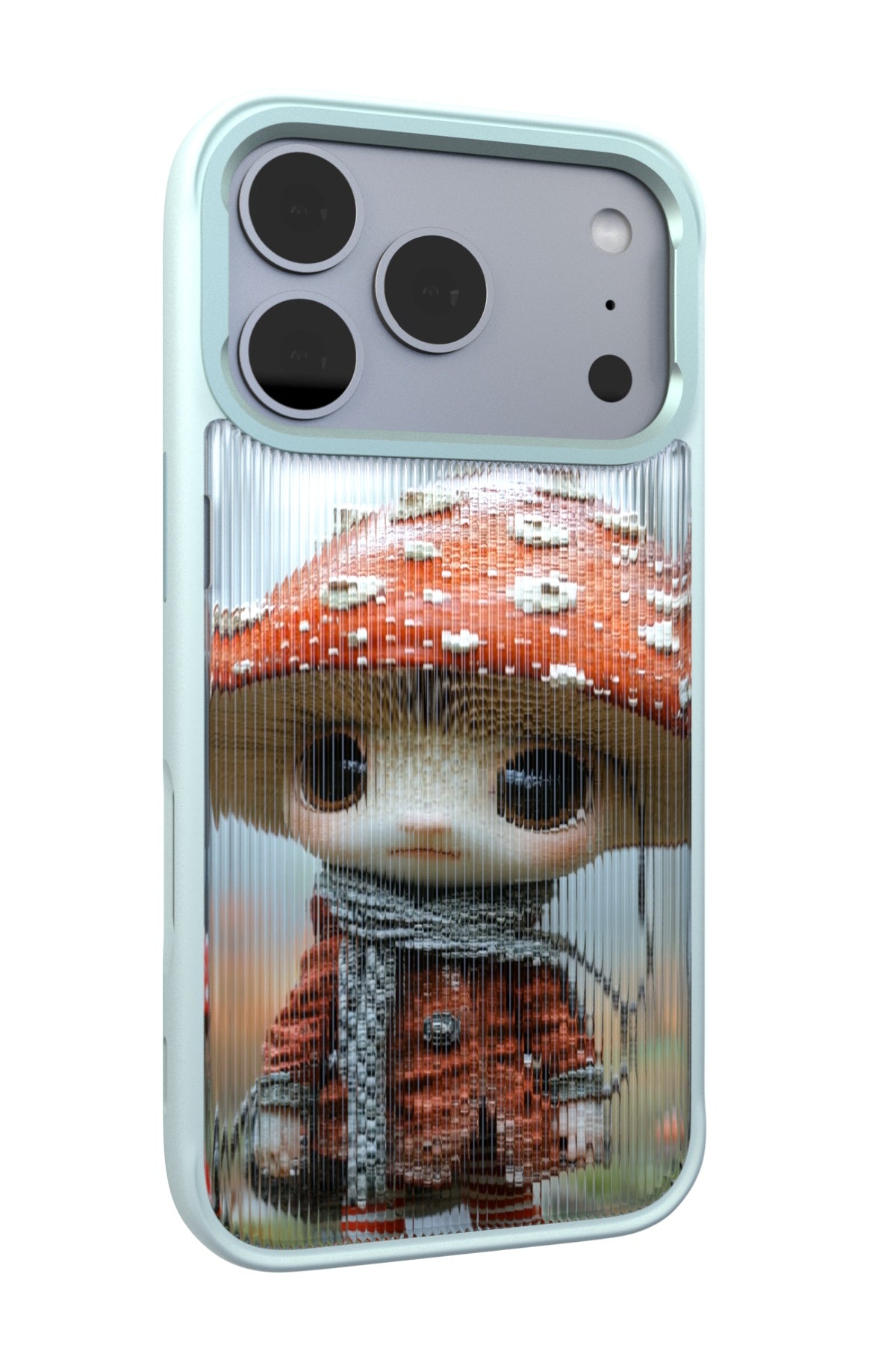 Rainy the Scholar Backplate + Teal Case for iPhone 17 Pro