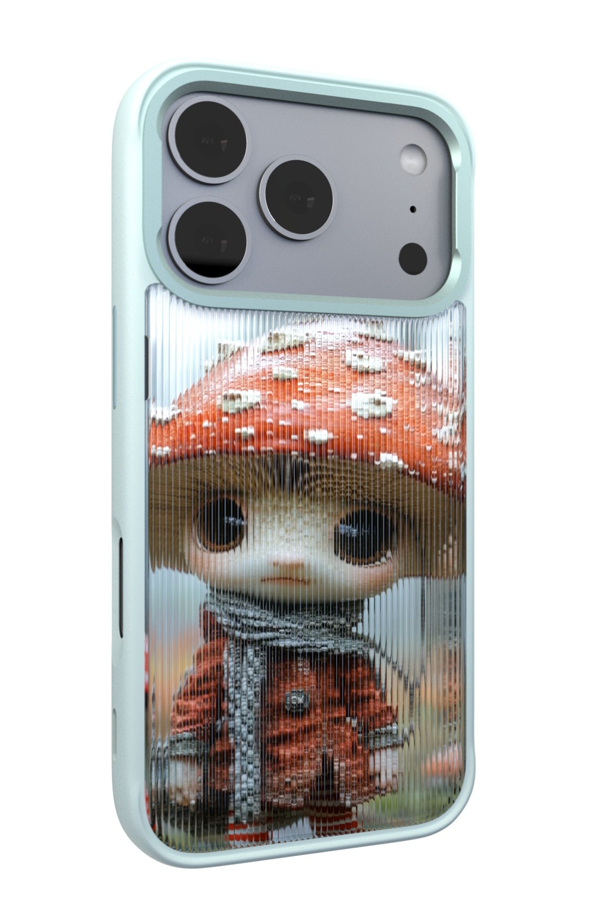 Rainy the Scholar Backplate + Teal Case for iPhone 17 Pro