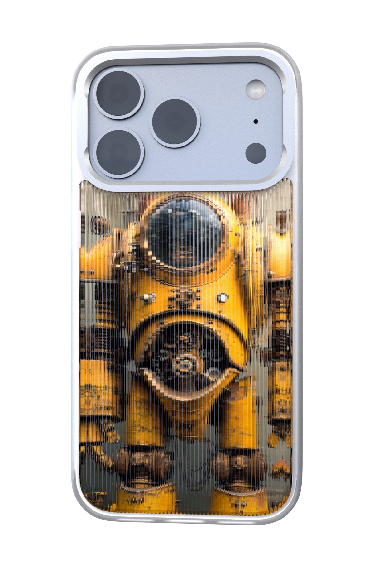 Steam Sentinel Backplate + Frost Case for iPhone 17 Pro