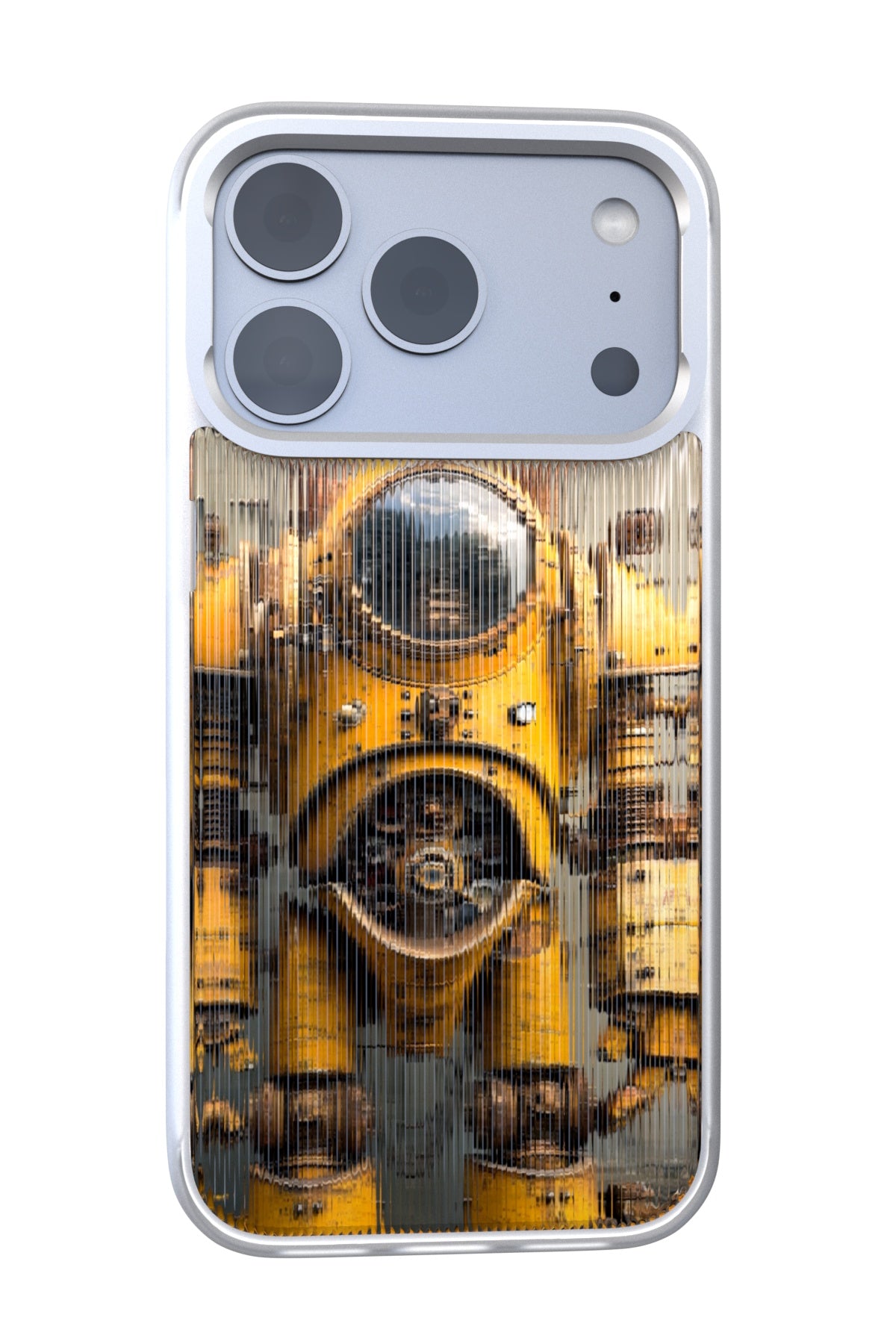 Steam Sentinel Backplate + Frost Case for iPhone 17 Pro