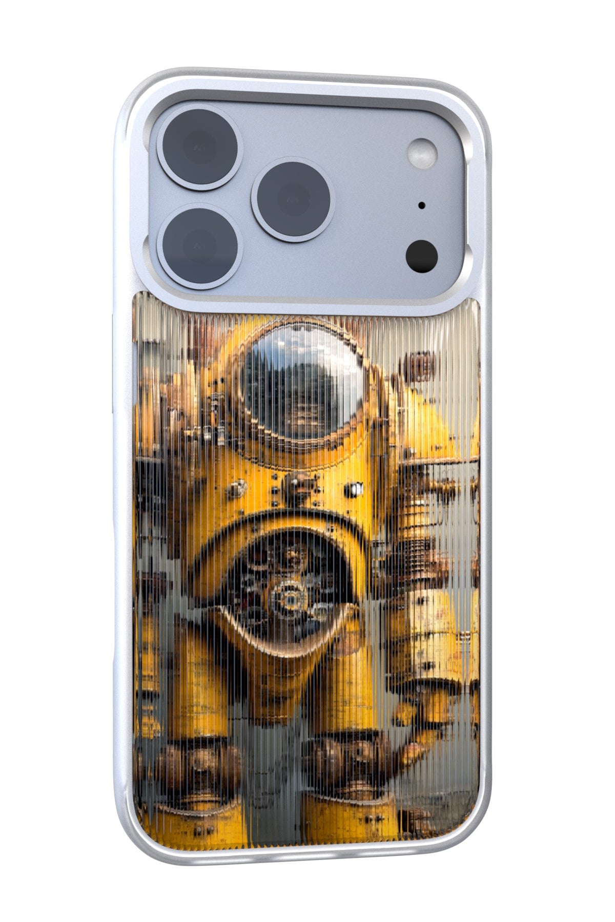 Steam Sentinel Backplate + Frost Case for iPhone 17 Pro