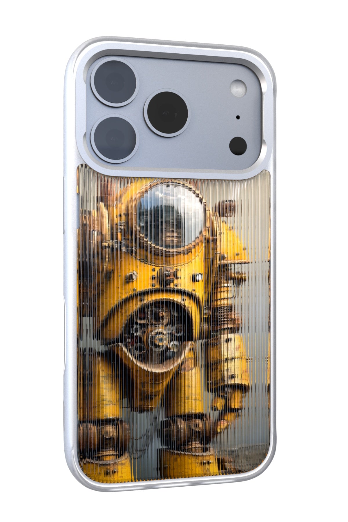 Steam Sentinel Backplate + Frost Case for iPhone 17 Pro